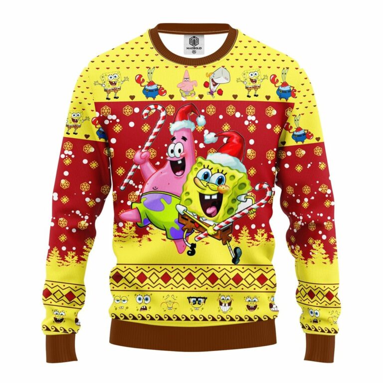 Spongebob Patrick Ugly Christmas Sweatshirt