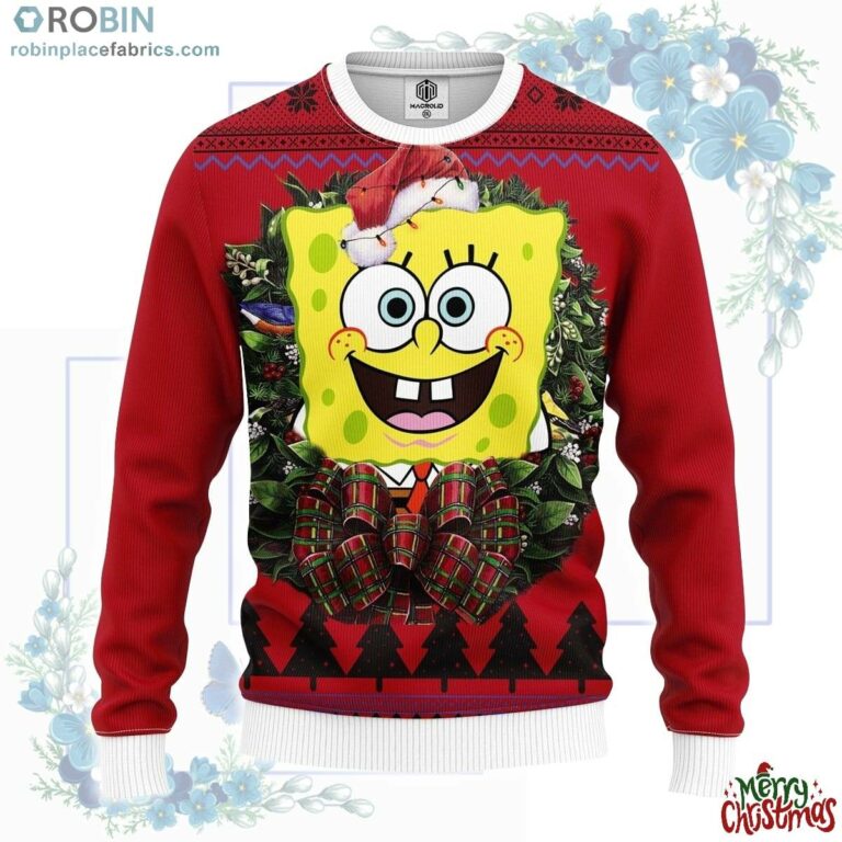 Spongebob Squarepants Patrick Star Noel Mc Ugly Christmas Sweater