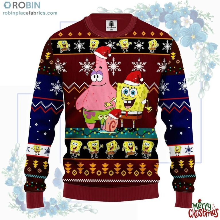 Spongebob Ugly Christmas Sweater