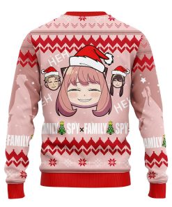 Spy X Family Anya Ugly Christmas Sweater Anime Xmas Gift