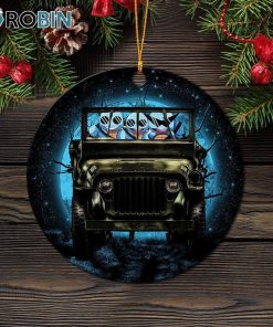 Squirtle Gangster Pokemon Halloween Moonlight Ornament – Christmas Decorations