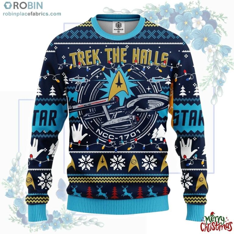 Star Trek 3D Ugly Christmas Sweater