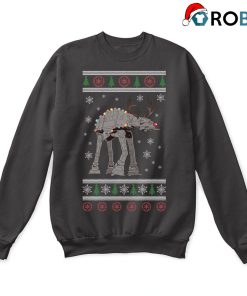 Star Wars At At Reindeer Walker Imperial Christmas Ugly Sweatshirt