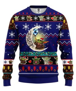 star wars baby yoda cute ugly christmas sweatshirt blue 1 nknOb