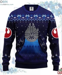star wars blue navi winter ugly sweater 147 ZX6UR
