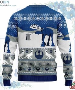 Star Wars Blue Winter Ugly Christmas Sweater Star Wars Blue Winter Ugly Christmas Sweater