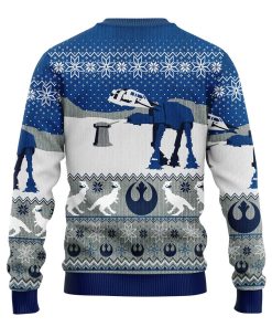 Star Wars Blue Winter Ugly Christmas Sweatshirt