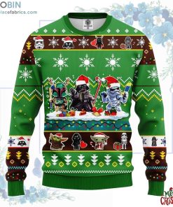 star wars cute ugly christmas sweater green 142 4O4cO