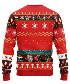 Star Wars Cute Ugly Christmas Sweater Red