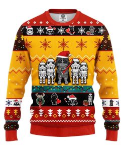 star wars cute ugly christmas sweatshirt yellow 1 CHEeo