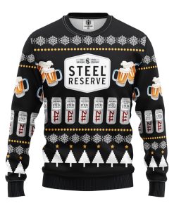 steel beer ugly christmas sweatshirt 1 Dscqo