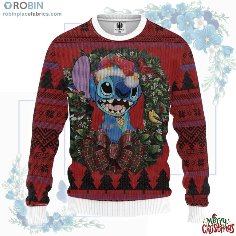Stitch Mc Ugly Christmas Sweater