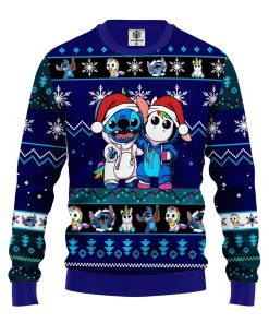 stitch unicorn ugly christmas sweatshirt blue 1 EAgAC