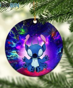 stitch yoga love you to the moon galaxy christmas ornament 1 fhmnm0