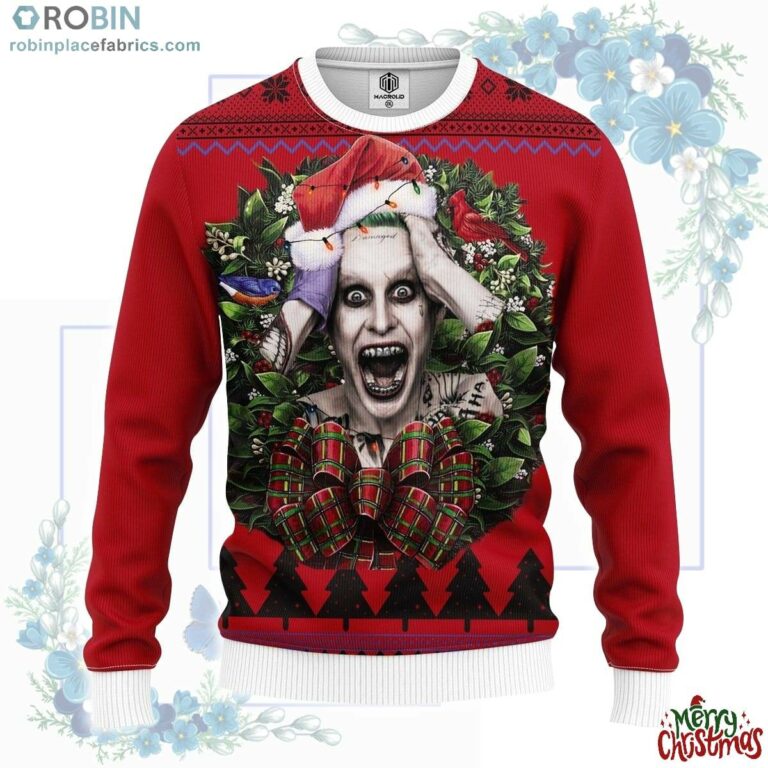 Suicide Squad Joker Noel Mc Ugly Christmas Sweater