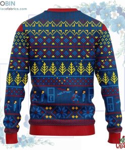 Superman Comic Ugly Christmas Sweater