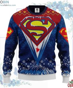 superman dc ugly christmas sweater 110 oNDHN