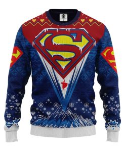 superman dc ugly christmas sweatshirt 1 YQsIc