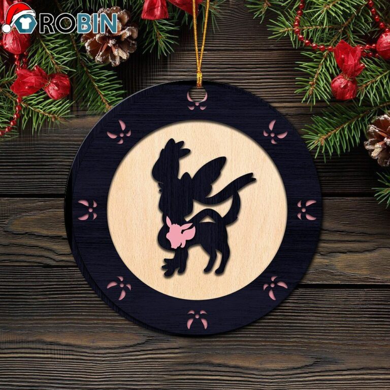 Sylveon Eevee Evolution Pokemon Christmas Ornament