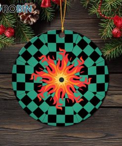 Tanjiro Demon Slayer Christmas Ornament Tanjiro Demon Slayer Christmas Ornament