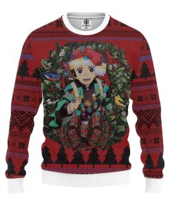 Tanjirou Kimesu No Yaiba Mc Ugly Christmas Sweatshirt Tanjirou Kimesu No Yaiba Mc Ugly Christmas Sweatshirt