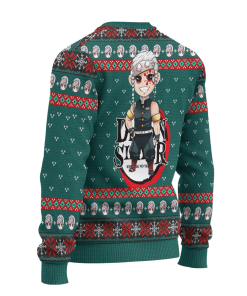 Tengen Uzui Demon Slayer Anime Ugly Christmas Sweatshirt Xmas Gift