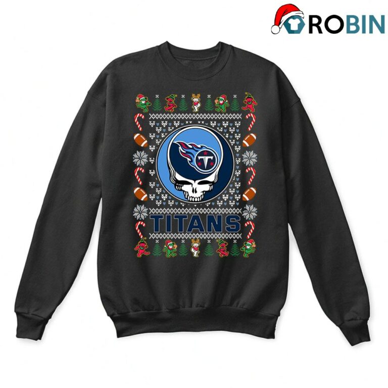 Tennessee Titans X Grateful Dead Christmas Ugly Sweatshirt