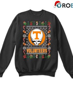 Tennessee Volunteers X Grateful Dead Christmas Ugly Sweatshirt