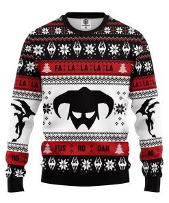 the elder scrolls ugly christmas sweatshirt 1 w2DJS