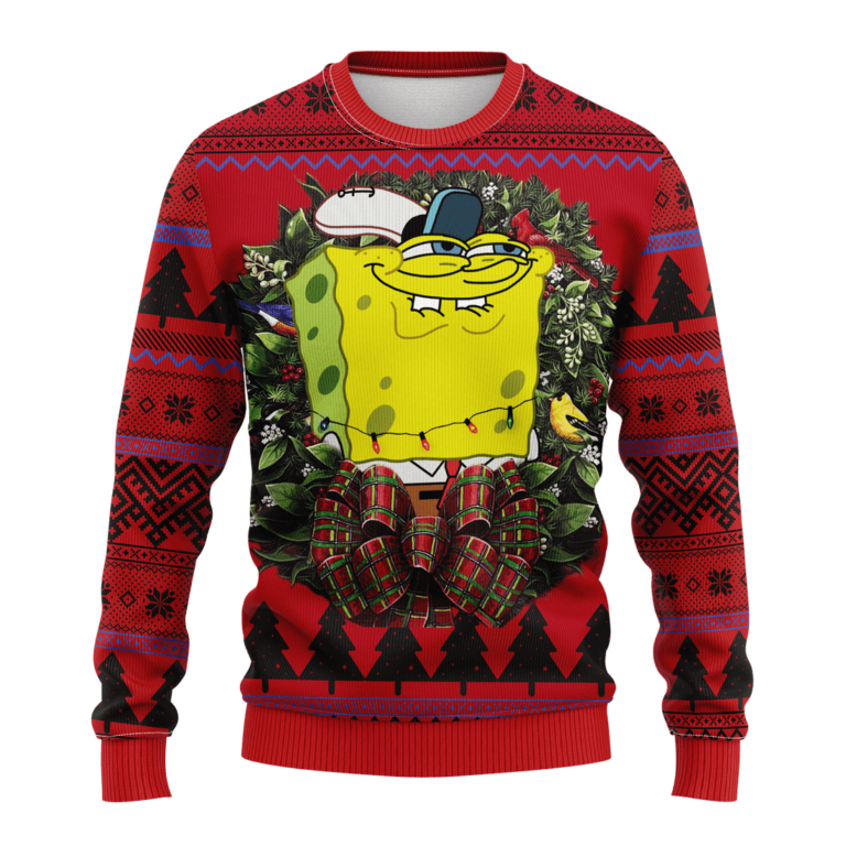 The Spongebob Squarepants Noel Mc Ugly Christmas Sweatshirt