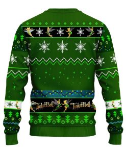 Tinker Bell Ugly Christmas Sweatshirt Green
