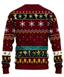 Tinker Bell Ugly Christmas Sweatshirt Red