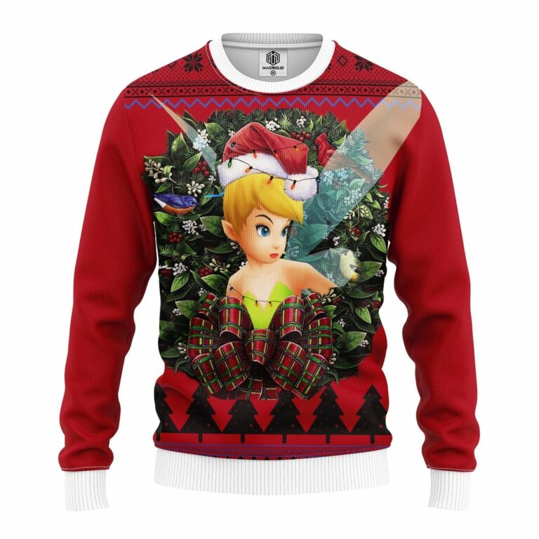 Tinkerbell Noel Mc Ugly Christmas Sweatshirt