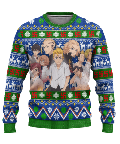 tokyo revengers anime ugly christmas sweatshirt custom xmas gift 1 nkDpV