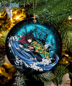 tomioka giyuu moonlight ornament christmas decorations 1 fylbwy