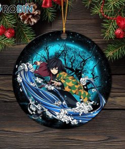 Tomioka Giyuu Moonlight Ornament – Christmas Decorations Tomioka Giyuu Moonlight Ornament – Christmas Decorations