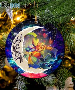 Torchic Grovyle Piplup Pokemon Love You To The Moon Galaxy Christmas Ornament Torchic Grovyle Piplup Pokemon Love You To The Moon Galaxy Christmas Ornament