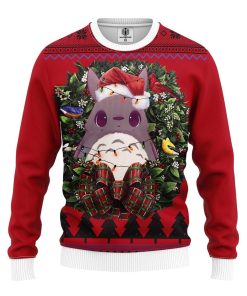 Totoro Noel Mc Ugly Christmas Sweatshirt Totoro Noel Mc Ugly Christmas Sweatshirt