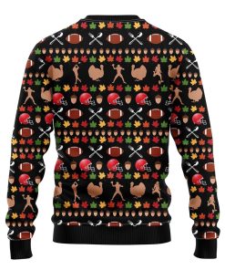 turkey ugly christmas sweatshirt 2 YF1of