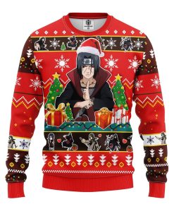 uchiha itachi naruto 2 ugly christmas sweater 1 An996