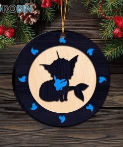 umbreon pokemon circle ornament christmas decorations 1 ghrif4