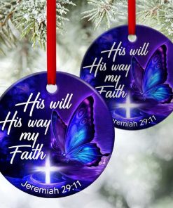 Unique Christian Circle Ornament Have Faith In God Unique Christian Circle Ornament Have Faith In God