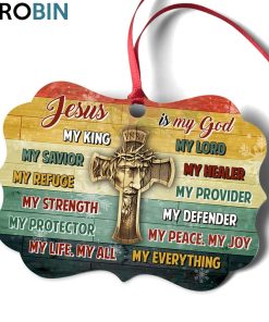 Unique Christian Ornament – Jeus Is My God Unique Christian Ornament – Jeus Is My God