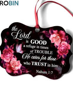 Unique Rose Ornament – Jesus Cares For Those Who Trust In Unique Rose Ornament – Jesus Cares For Those Who Trust In