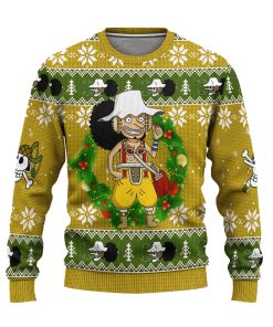 usopp one piece anime ugly christmas sweater xmas gift 1 ffqpnq