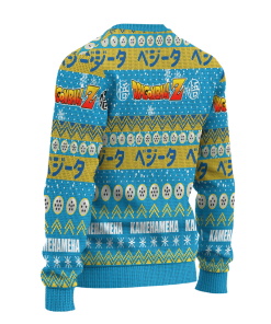 Vegeta Anime Ugly Christmas Sweatshirt Dragon Ball Z Xmas Gift