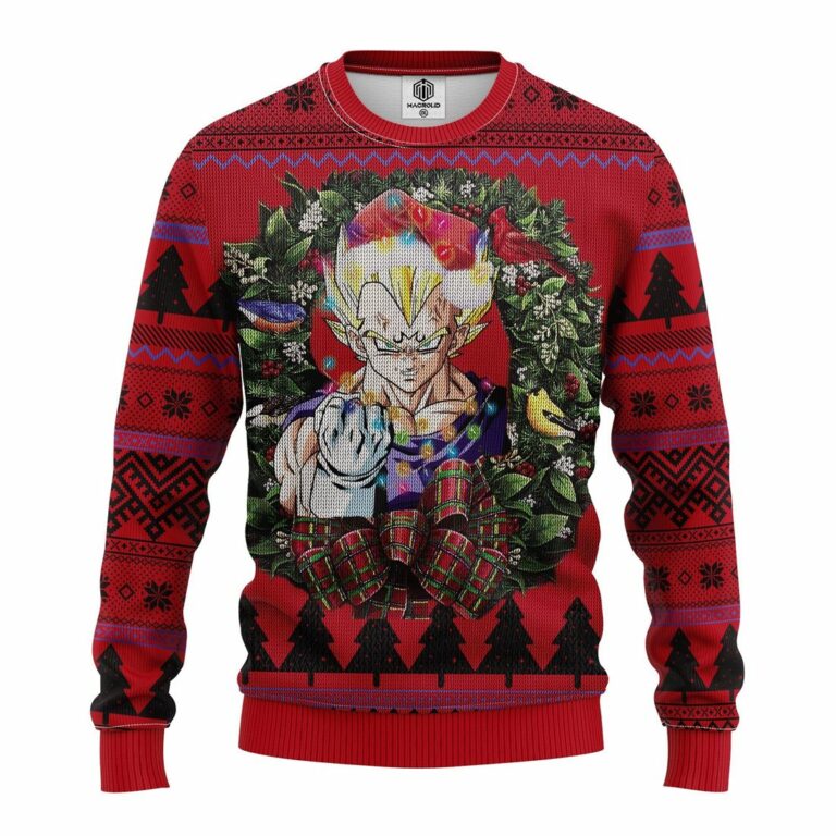 Vegeta Mc Ugly Christmas Sweatshirt