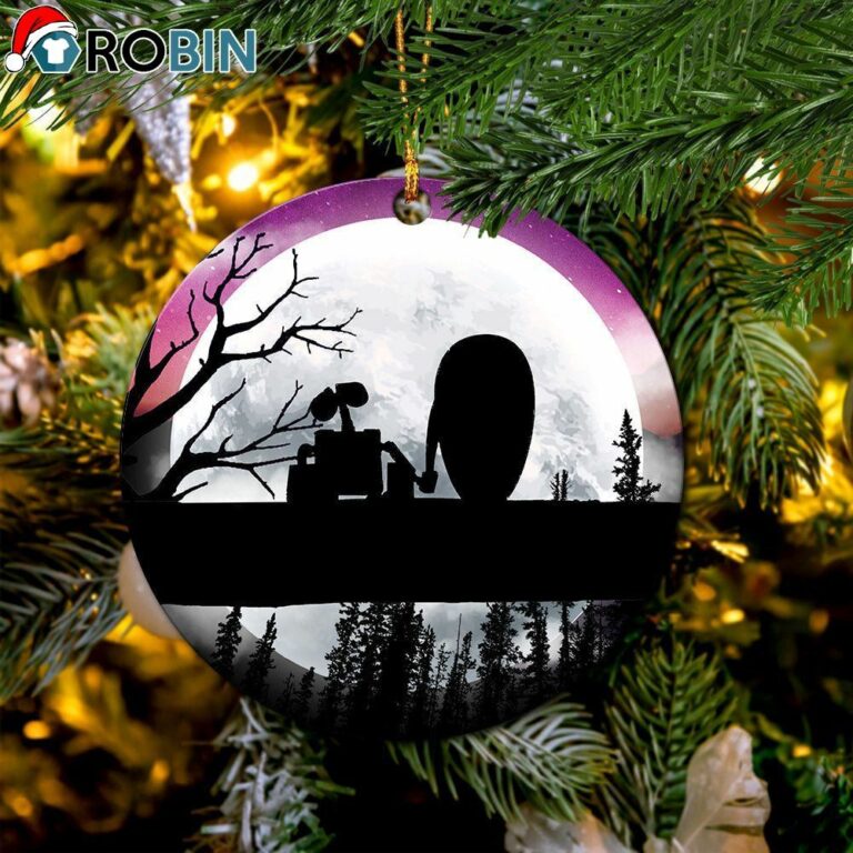 Wall E Moon Night Ornament – Christmas Decorations