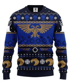warhammer 40k blue dark ugly christmas sweatshirt 1 4IJ6Q