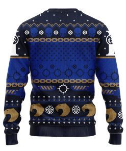 Warhammer 40K Blue Dark Ugly Christmas Sweatshirt